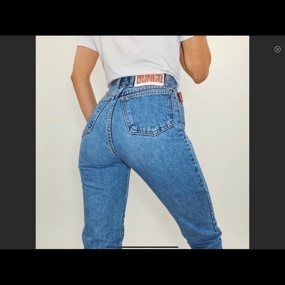BONGO Denim - 💋 Vintage Bongo High Rise Tapered Leg Jeans Med Wash 5 Pocket Style